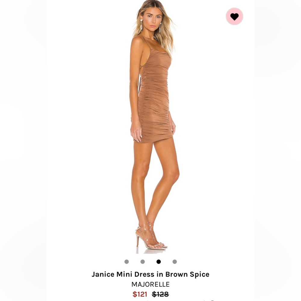 Revolve Majorelle Janice Mini Dress in Spice Small